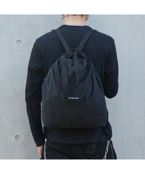 JAM HOME MADE(ジャムホームメイド)の「4NK experiment back bag Series #zwei 2way トート&バックパック・リュック(トートバッグ・メンズ・ブラック・ONE SIZE)」の7枚目の写真
