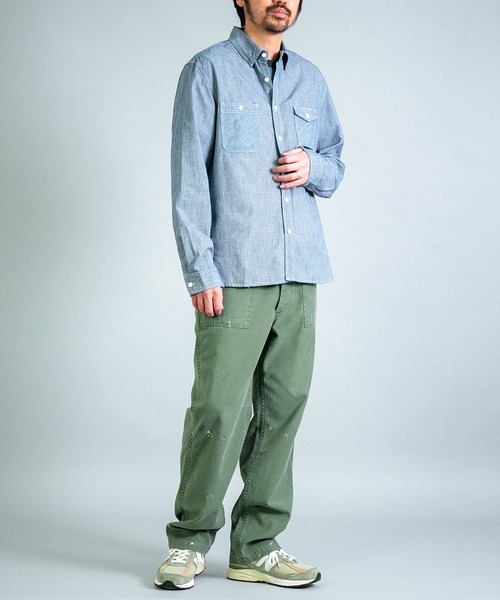 OMNIGOD mens / オムニゴッド] ALEX MILL×OMNIGOD インディゴチェック