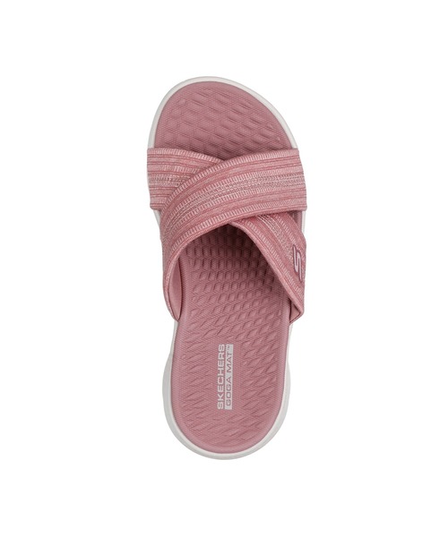 SKECHERS スケッチャーズ　ON THE GO FLEX ピンク 23cm SKECHERS GO WALK FLEX SANDAL-IMPRESSED / スケッチャーズ ゴー