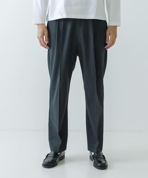 nail　SARRAU PAUL ウールツイル スラックス ダークネイビー nail様専用 SARRAU PAUL ウールツイル スラックス ダークネイビー