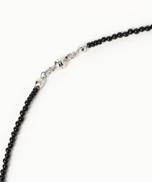 Ray BEAMS（レイビームス）の「スター ストーン ネックレス（ネックレス・レディース・ライトグレー/ブラック・ONE SIZE）」の6枚目の写真