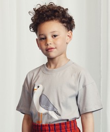 Mini Rodini（ミニロディーニ）の「mini rodini / フラワーT