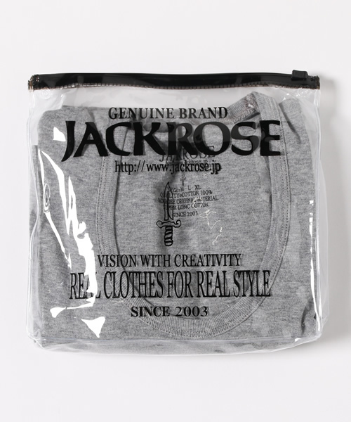 JACKROSE（ジャックローズ）の「【超長綿】Uネック5分袖Tシャツ（Tシャツ/カットソー・メンズ・ブラック/ワイン/ホワイト/グレー・XL/M/L）」の12枚目の写真