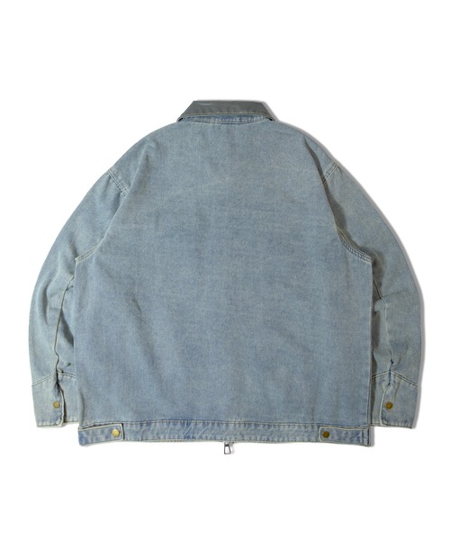 JACKROSE(ジャックローズ)の「JE-エリレザー・デニムJKT(その他アウター・メンズ・インディゴブルー・L/M)」の3枚目の写真