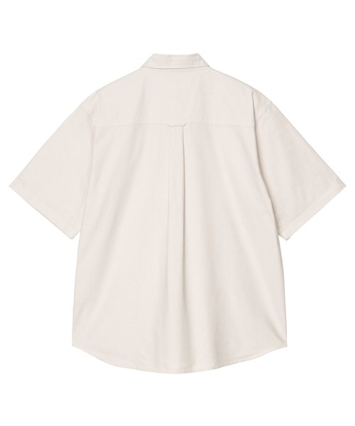 Carhartt WIP（カーハートダブリューアイピー）の「Carhartt WIP/カーハートダブリューアイピー S/S BRAXTON SHIRT 半袖シャツ I031454（シャツ/ブラウス・メンズ・ベージュ/ホワイト×ブラック/ライトブルー/ライトピンク/グレー・M/L/XL）」の10枚目の写真