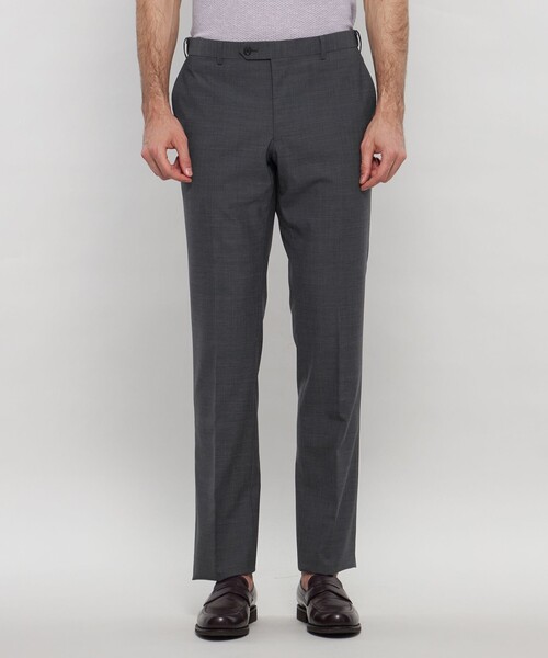 MACKINTOSH LONDON(マッキントッシュ ロンドン)の「【Adjustable Fit】トロピカルメランジスラックス(スラックス・メンズ・ライトグレー/グレー系その他2・90/94/82/86/78)」の5枚目の写真