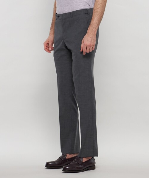 MACKINTOSH LONDON(マッキントッシュ ロンドン)の「【Adjustable Fit】トロピカルメランジスラックス(スラックス・メンズ・ライトグレー/グレー系その他2・90/94/82/86/78)」の6枚目の写真