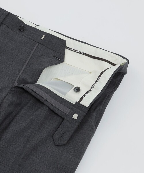 MACKINTOSH LONDON(マッキントッシュ ロンドン)の「【Adjustable Fit】トロピカルメランジスラックス(スラックス・メンズ・ライトグレー/グレー系その他2・90/94/82/86/78)」の9枚目の写真