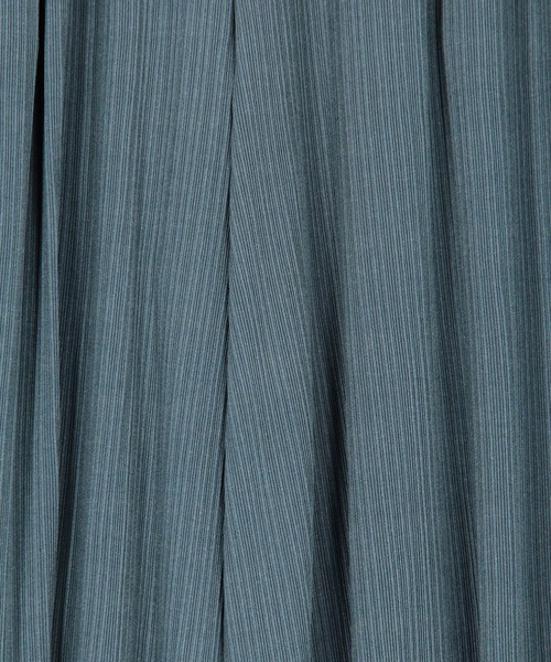 NICOLE white（ニコルホワイト）の「ランダムリブワイドパンツ（その他パンツ・レディース・ブラック/サックスブルー/カーキ/グリーン/レッド・FREE）」の22枚目の写真