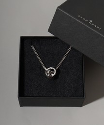 LION HEART（ライオンハート）の「LION HEART 【限定展開】“THE EDGE”シグネチャーカッティングダブルリングネックレス（ネックレス）」