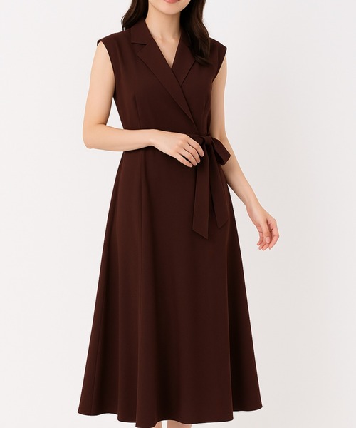 セール】新色追加 ZOZO限定 2025新作 テーラードカラーフレア