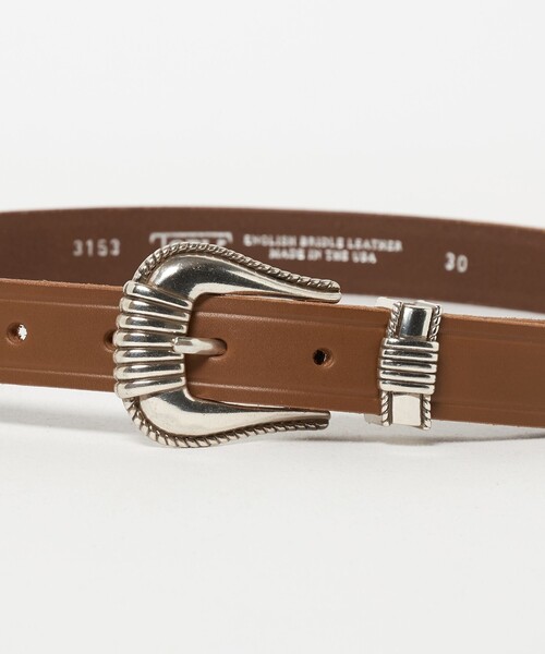 TORY LEATHER ウェスタンベルト 34インチ TORY LEATHER - TORY LEATHER WESTERN BELT 34 新品 タグ付き 黒の通販