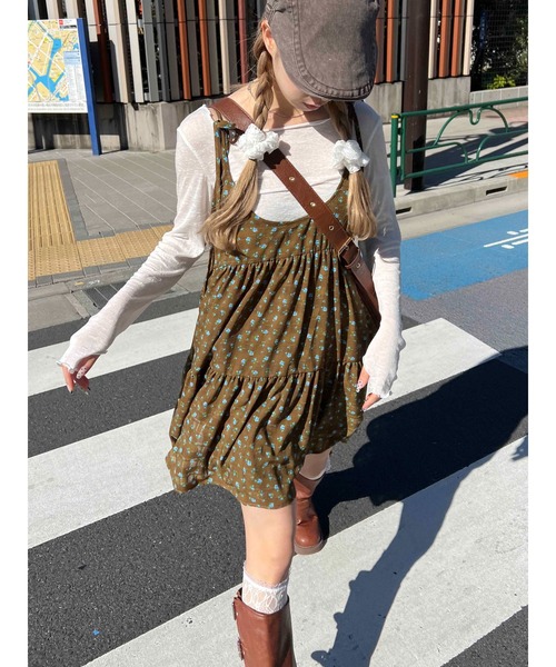 LGB ミニワンピース WC（ダブル シー）の「《EC限定カラーあり☆》リトルフラワー