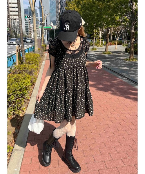 LGB ミニワンピース WC（ダブル シー）の「《EC限定カラーあり☆》リトルフラワー