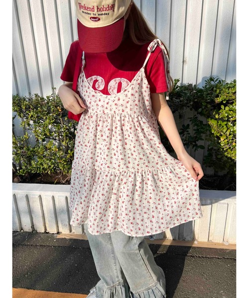 LGB ミニワンピース WC（ダブル シー）の「《EC限定カラーあり☆》リトルフラワー