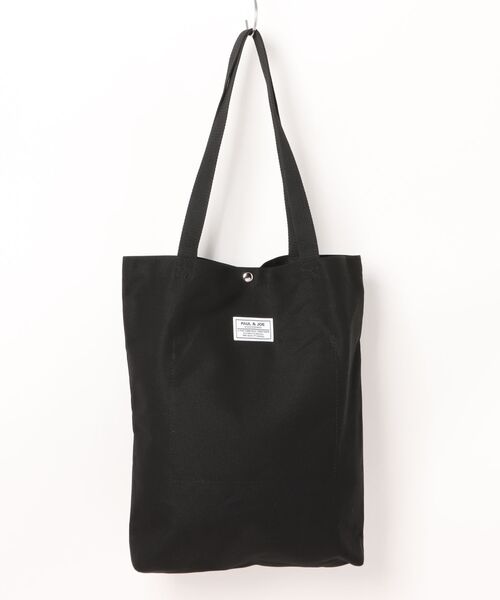 PAUL & JOE ACCESSOIRES(ポールアンドジョーアクセソワ)の「ポール & ジョー アクセソワ キャンバストートバッグ <キャッツ・カメオ>(トートバッグ・レディース・ブラック/アイボリー・FREE)」の3枚目の写真
