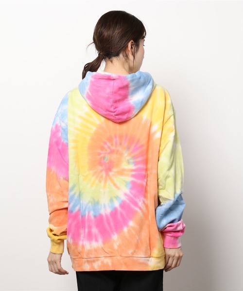 FRANKLIN & MARSHALL（フランクリンマーシャル）の「【RS】【FRANKLIN＆MARSHALL】TIEDYE PK - プリントパーカー（パーカー・メンズ・ネイビー・MEDIUM）」の7枚目の写真