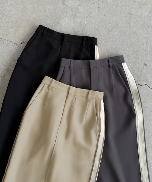 callautia（カラウティア）の「サイドラインIラインスカート（スカート・レディース・ブラック/アイボリー/ダークグレー・SMALL/MEDIUM/LARGE）」の19枚目の写真