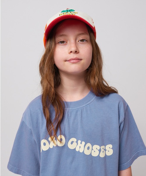 BOBO CHOSES（ボボショーズ）の「Wavy Bobo Choses T-shirt（Tシャツ/カットソー・キッズ・ブルー・100/110/120/130/140）」の5枚目の写真