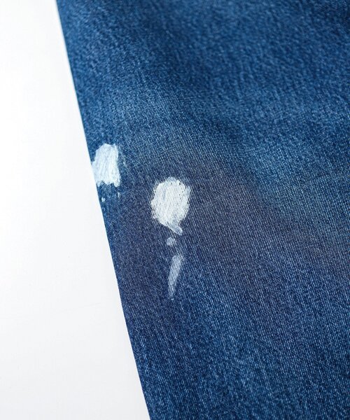 Levi's（リーバイス）の「LEVI’S(R)/リーバイス(R) 別注 501(R) Selvedge Paint Splatters L26（デニムパンツ・メンズ・コバルトブルー・40）」の6枚目の写真
