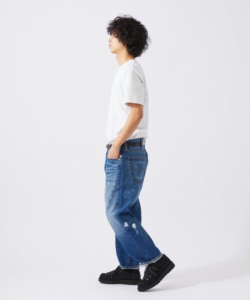 Levi's（リーバイス）の「LEVI’S(R)/リーバイス(R) 別注 501(R) Selvedge Paint Splatters L26（デニムパンツ・メンズ・コバルトブルー・40）」の11枚目の写真