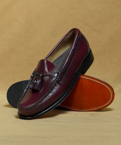 G.H.BASS（ジーエイチバス）の「【G.H.BASS】WEEJUN HERITAGE LARKIN MOC TASSEL BA11015H（ローファー・メンズ・ワイン/ブラウン/ブラック・8/9/7h/8h/9h）」の3枚目の写真