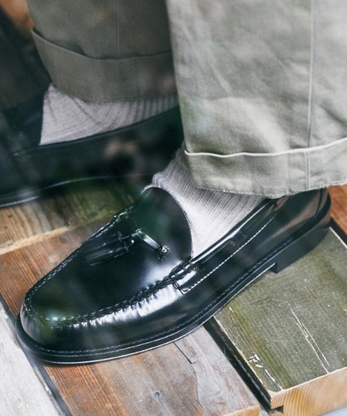 G.H.BASS（ジーエイチバス）の「【G.H.BASS】WEEJUN HERITAGE LARKIN MOC TASSEL BA11015H（ローファー・メンズ・ワイン/ブラウン/ブラック・8/9/7h/8h/9h）」の6枚目の写真