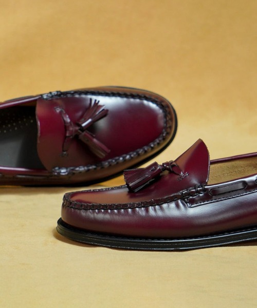 G.H.BASS（ジーエイチバス）の「【G.H.BASS】WEEJUN HERITAGE LARKIN MOC TASSEL BA11015H（ローファー・メンズ・ワイン/ブラウン/ブラック・8/9/7h/8h/9h）」の14枚目の写真