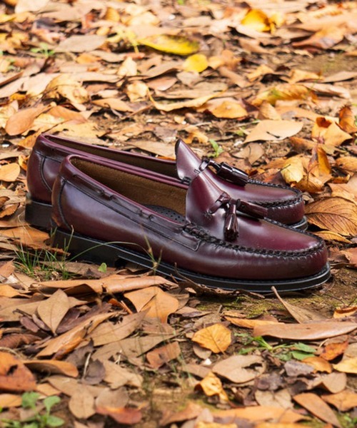 G.H.BASS（ジーエイチバス）の「【G.H.BASS】WEEJUN HERITAGE LARKIN MOC TASSEL BA11015H（ローファー・メンズ・ワイン/ブラウン/ブラック・8/9/7h/8h/9h）」の16枚目の写真