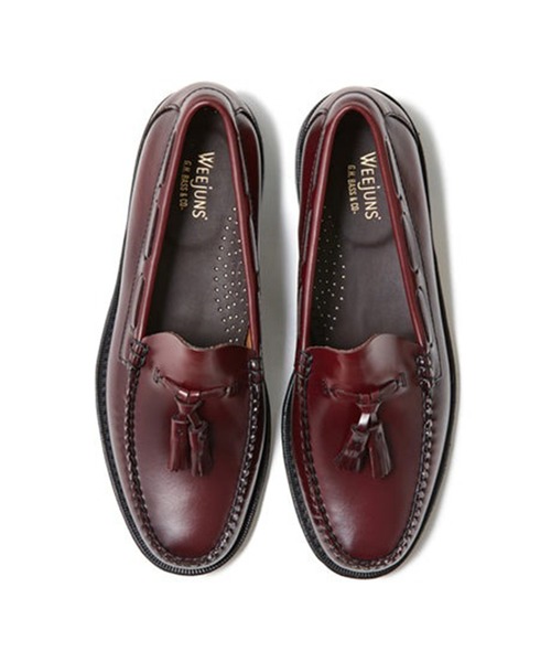 G.H.BASS（ジーエイチバス）の「【G.H.BASS】WEEJUN HERITAGE LARKIN MOC TASSEL BA11015H（ローファー・メンズ・ワイン/ブラウン/ブラック・8/9/7h/8h/9h）」の18枚目の写真