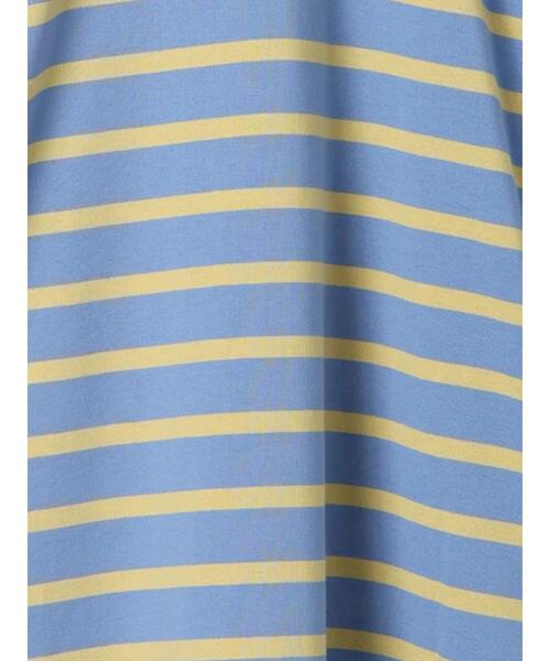 ehka sopo(エヘカソポ)の「オーバーサイズラガーシャツ(Tシャツ/カットソー・レディース・ネイビー/ピンク/サックスブルー/オフホワイト・F)」の6枚目の写真