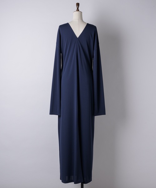 セール】2way V-neck dress /2wayVネックドレス（ワンピース