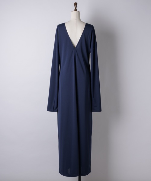 エレガント Vネック ドレス ワンピース セレモニー 2色 hr8718 セール】2way V-neck dress /2wayVネックドレス（ワンピース