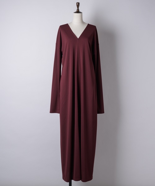 セール】2way V-neck dress /2wayVネックドレス（ワンピース