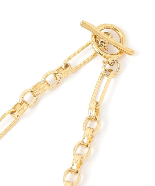 studio CLIP（スタディオクリップ）の「ステンレス変わりチェーンネックレス（ネックレス・レディース・その他1/その他2・FREE）」の4枚目の写真