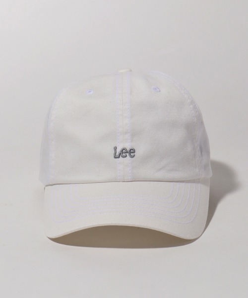 Lee（リー）の「【Lee/リー】 LE COTTON TWILL CAP / コットン ツイル キャップ（キャップ・メンズ・ブラック/ブルー/ベージュ/ライトグレー/ホワイト/ピンク/ライトオリーブ・57~59cm）」の8枚目の写真