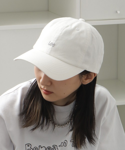 Lee（リー）の「【Lee/リー】 LE COTTON TWILL CAP / コットン ツイル キャップ（キャップ・メンズ・ブラック/ブルー/ベージュ/ライトグレー/ホワイト/ピンク/ライトオリーブ・57~59cm）」の22枚目の写真
