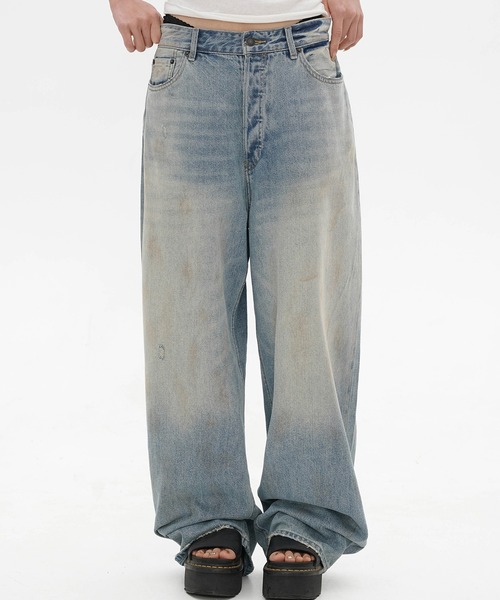 リメイクデニム 楽天市場】≪Mサイズ≫【10%OFF】Lee リー DUNGAREES クラッシュ