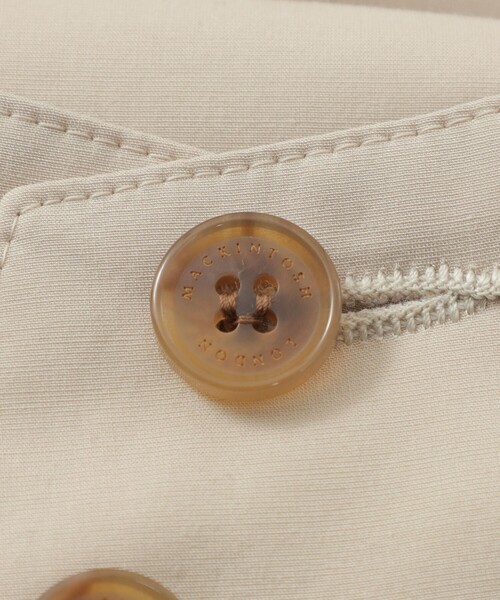 MACKINTOSH LONDON(マッキントッシュ ロンドン)の「ハリントンシャツジャケット(ブルゾン・メンズ・ベージュ/ライトブルー・42/40/38)」の10枚目の写真