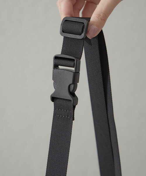 earthy（アーシー）の「クロスボディーバッグ（ショルダーバッグ・レディース・ブラック/オフホワイト・FREE）」の21枚目の写真