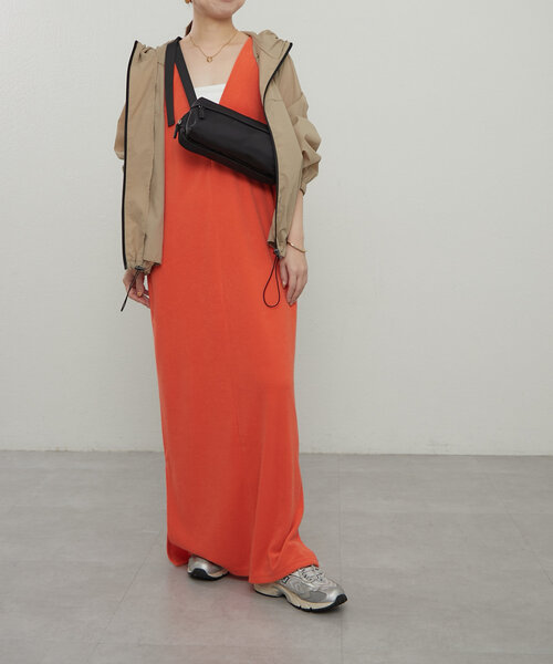 earthy（アーシー）の「クロスボディーバッグ（ショルダーバッグ・レディース・ブラック/オフホワイト・FREE）」の13枚目の写真