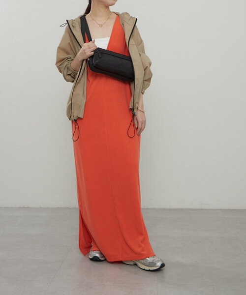 earthy（アーシー）の「クロスボディーバッグ（ショルダーバッグ・レディース・ブラック/オフホワイト・FREE）」の12枚目の写真