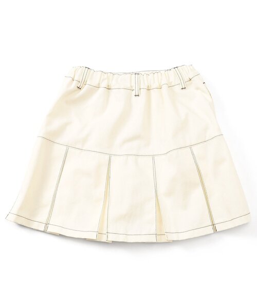 algy（アルジー）の「プリーツスカパン（スカート・キッズ・サックスブルー/アイボリー/グレー/チェック・X-SMALL/MEDIUM/SMALL/XX-SMALL）」の14枚目の写真