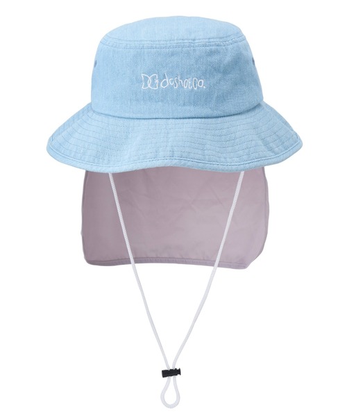 DC(ディーシー)の「DC/ディーシー ハット 25 SHADE HAT DHT252205(ハット・メンズ・ライトインディゴブルー/スミクロ/ブラック・FREE)」の3枚目の写真