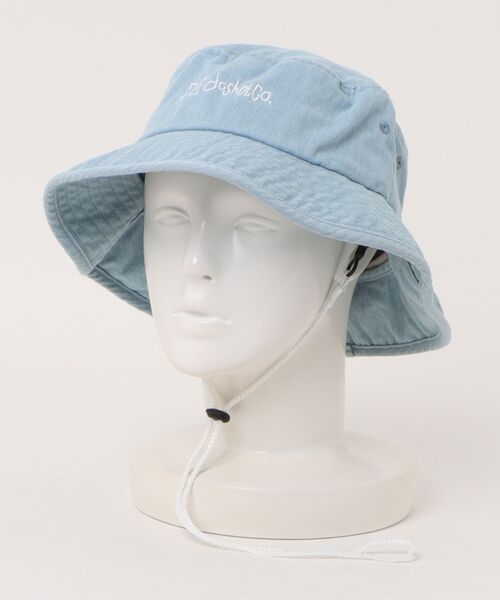 DC(ディーシー)の「DC/ディーシー ハット 25 SHADE HAT DHT252205(ハット・メンズ・ライトインディゴブルー/スミクロ/ブラック・FREE)」の16枚目の写真