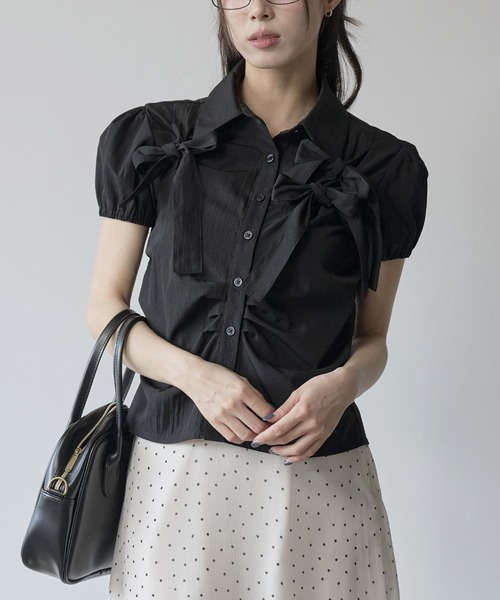 【大幅値下げ中】Perfume closet ブラウス 黒 Pants Inspired by Moon / Charcoal | Perfume Closet | A!SMART