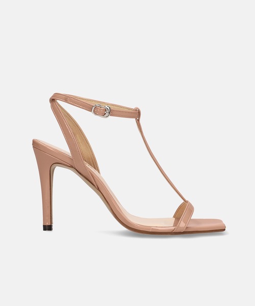 MAMIAN(マミアン)の「Tストラップ サンダル (9.0cmヒール)(サンダル・レディース・シルバー/レッド/ブラック/ベージュ・S/M/L)」の11枚目の写真