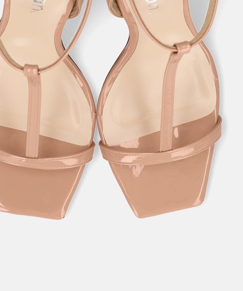 MAMIAN(マミアン)の「Tストラップ サンダル (9.0cmヒール)(サンダル・レディース・シルバー/レッド/ブラック/ベージュ・S/M/L)」の13枚目の写真