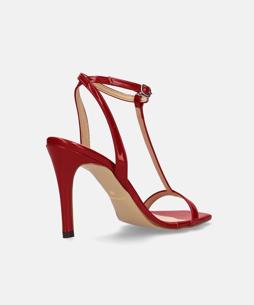 MAMIAN(マミアン)の「Tストラップ サンダル (9.0cmヒール)(サンダル・レディース・シルバー/レッド/ブラック/ベージュ・S/M/L)」の20枚目の写真