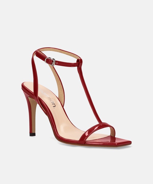 MAMIAN(マミアン)の「Tストラップ サンダル (9.0cmヒール)(サンダル・レディース・シルバー/レッド/ブラック/ベージュ・S/M/L)」の21枚目の写真